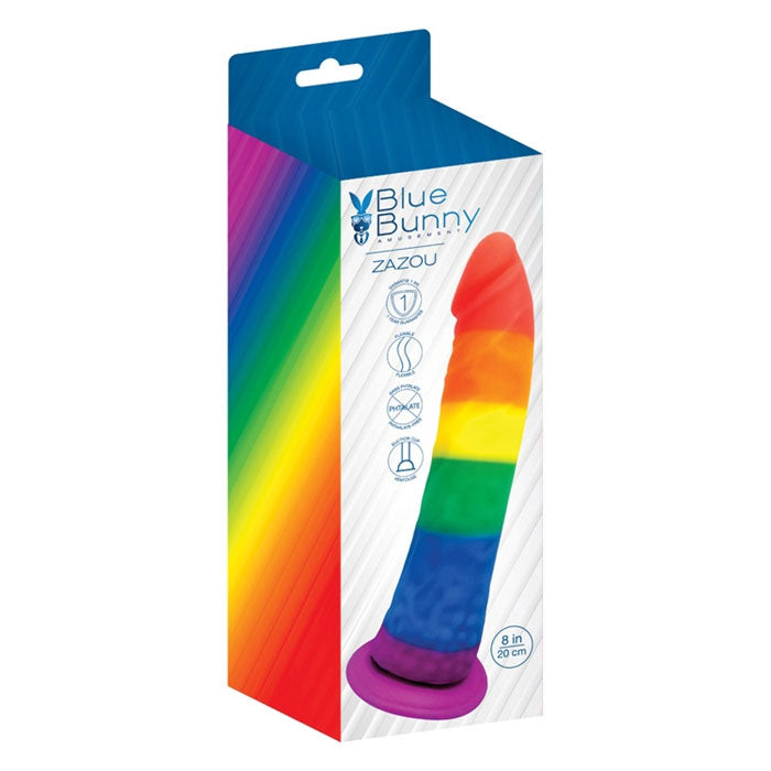Zazou Pride 8 Inch Dildo