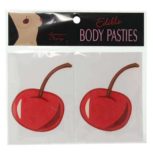 Cherry Flavored Edible Body Pasties