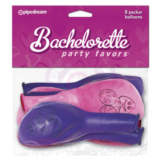 Bachelorette Pecker Printed Party Balloons