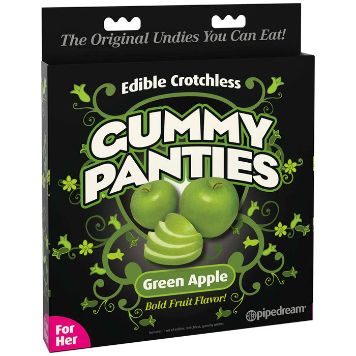 Edible Crotchless Panties For Her, Apple