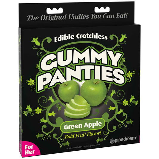 Edible Crotchless Panties For Her, Apple